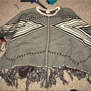 Comfy cozy poncho!